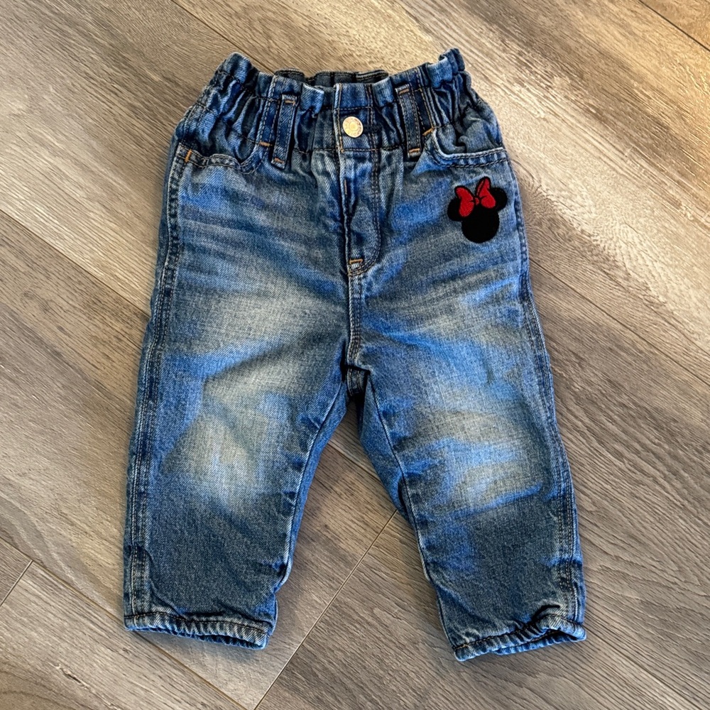 Baby Gap x Disney Minnie Mouse Denim Jeans